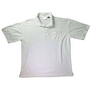 Vintage Chesterfield Worldwide Polo Shirt‎ Mens XL White Golf Outdoors Casual